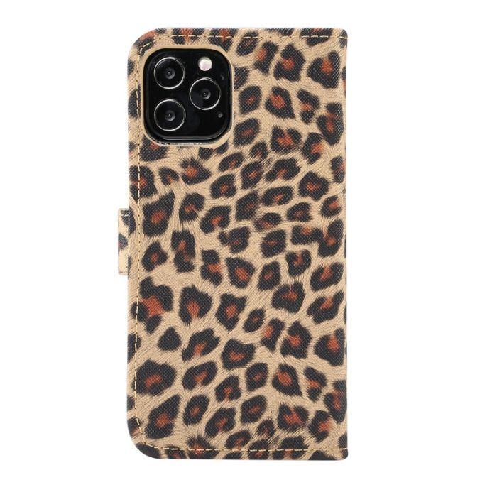 Plånboksfodral — iPhone 12/12 Pro — Leopard 