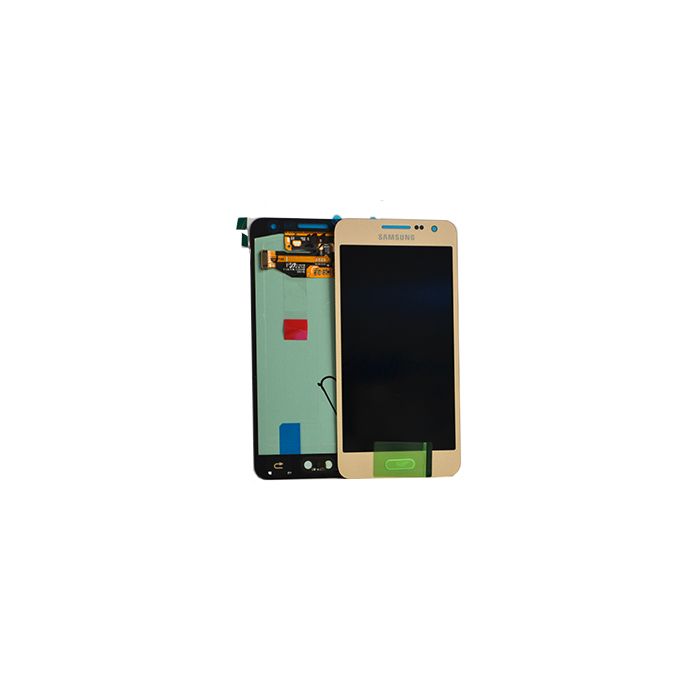 Skärm Samsung Galaxy A3 original Guld