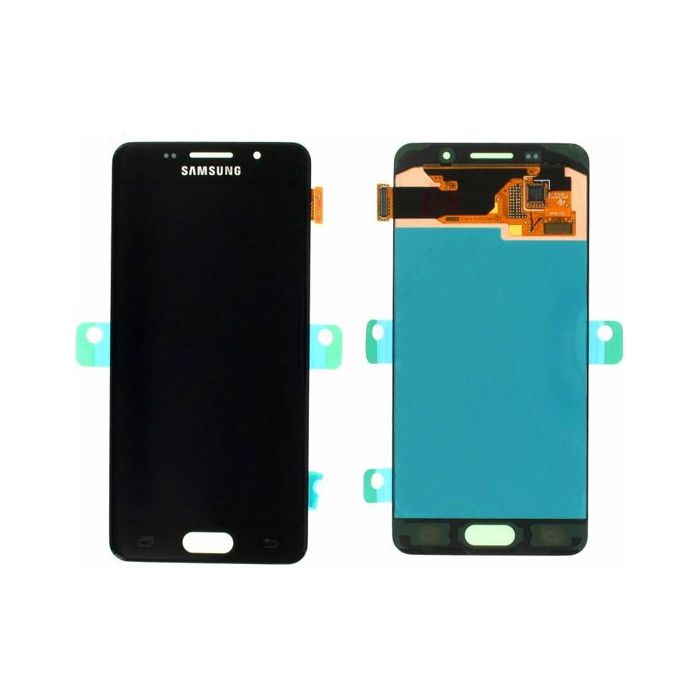 Skärm Samsung Galaxy A3 2016 original Svart 