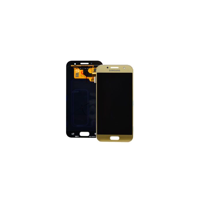 Skärm Samsung Galaxy A5 2017 original Guld