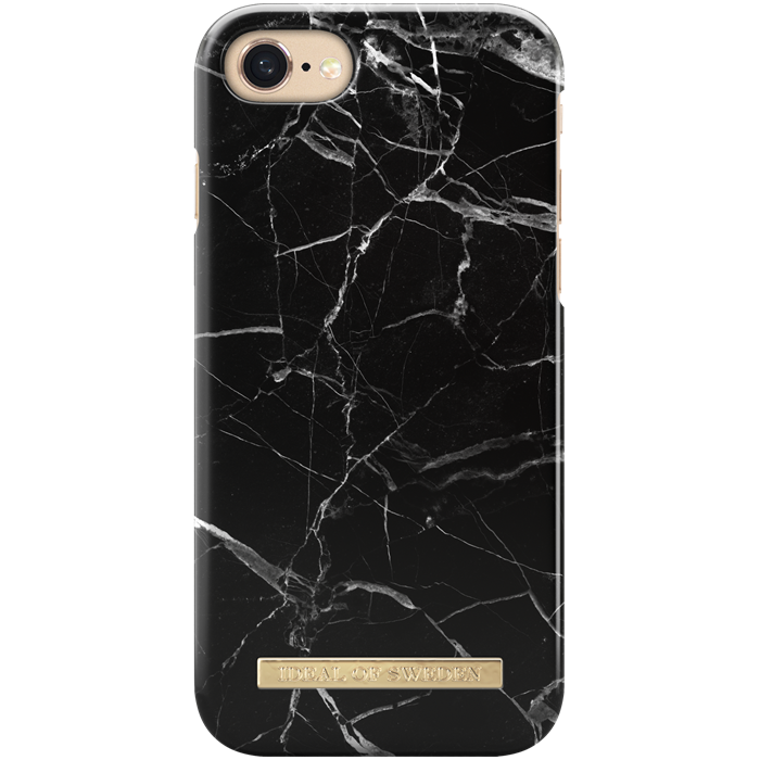 iDeal Fashion Case Black Marable iPhone 6/6s/7/8 