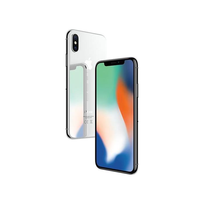 Begagnad iPhone X 64GB Silver Grade A