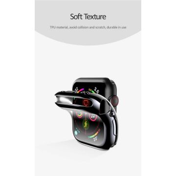 USAMS TPU hel skydd för Apple watch 40mm Transpare