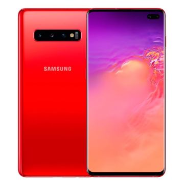 Begagnad Samsung S10 Plus 128GB Röd Grade A