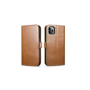 Plånboksfodral med magnet skal iPhone 11 Pro Brun