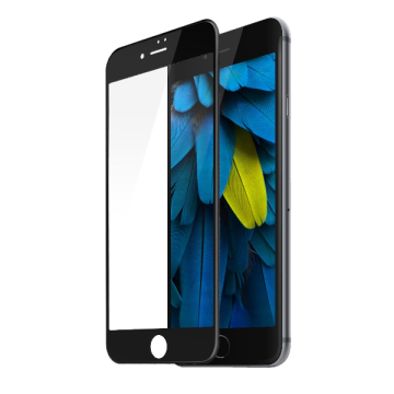 Skärmskydd Full Glue 2.5 iPhone 6/6S Plus Svart 