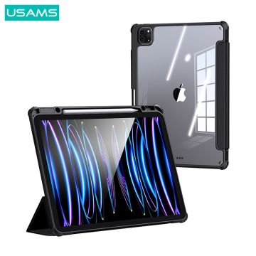 USAMS Smart fodral för iPad Pro 11 alla gen. Rosa