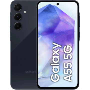 Samsung A55 5G 128GB Dubbla SIM Svart NY