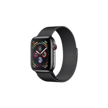 Apple Watch 4 Stainless 44mm eSIM Svart Grade A