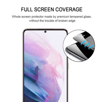 För Samsung Galaxy S21+ 5G 25 ST 3D Curved Edge Fu