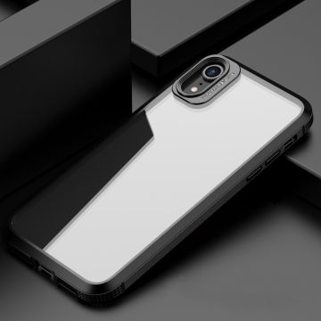 Skal iPhone XR Svart Stötsäker Transparent iPAKY