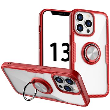 Shockproof Transparent TPU + Acrylic Protective Ca