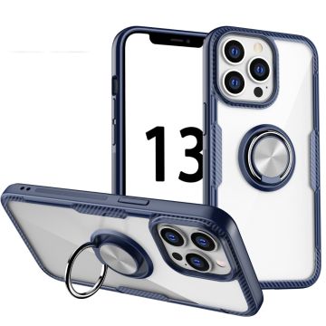 Shockproof Transparent TPU + Acrylic Protective Ca