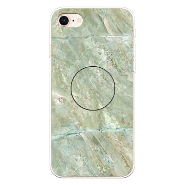 Skal - iPhone 6/6S/7/8/SE2 - TPU Marmorlack Grön