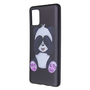 Skal  Samsung Galaxy A51 Silikonskal Stor Panda