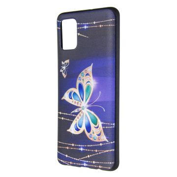 Skal Samsung Galaxy A51 Silikonskal Stor Fjäril