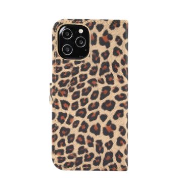 Plånboksfodral — iPhone 12 Pro Max — Leopard 