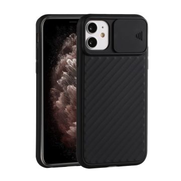 Skal iPhone 12 mini med kamera skydd TPU Svart
