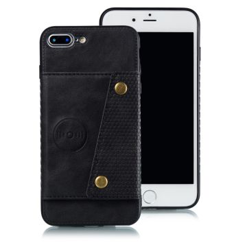 Skal - iPhone 7 Plus/8 Plus - Kortplats Magnetisk
