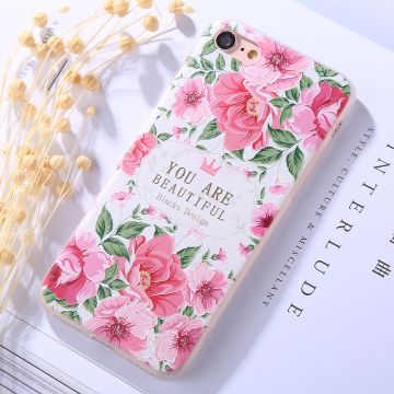 Skal - iPhone 6/6S/7/8/SE2 - TPU Du Är Vacker