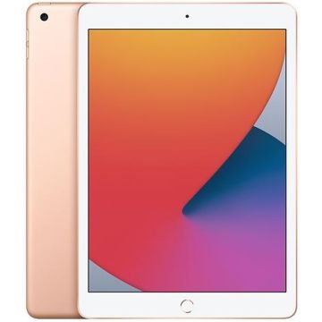 Begagnad Ipad 8 2020 128GB SIM+Wifi Guld Grade A