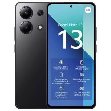Xiaomi Redmi Note 13 Dubbla SIM 128GB Svart