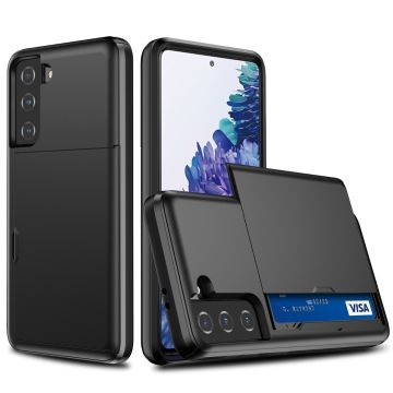 För Samsung Galaxy S21+ 5G stötsäkert pansarskydds