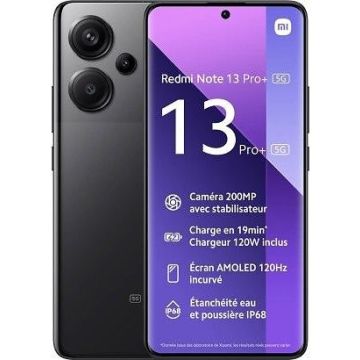 Xiaomi Redmi Note 13 Pro+ Dubbla SIM 512GB Svart