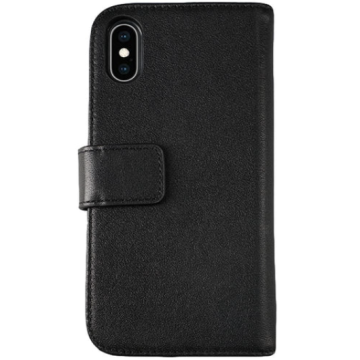 Plånboksfodral till iphone X Svart