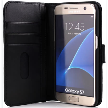 Wallet Läder Sv Galaxy S7 Edge