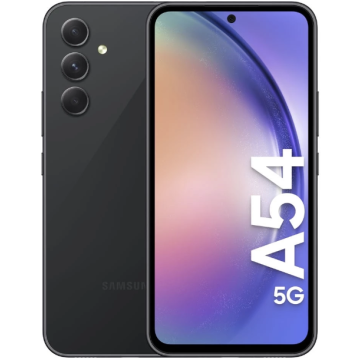 Samsung A54 5G 128GB Dubbla SIM Svart NY