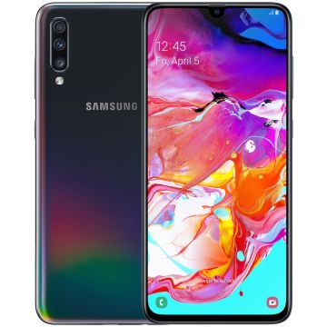 Begagnad Samsung A70 128GB Svart Grade B