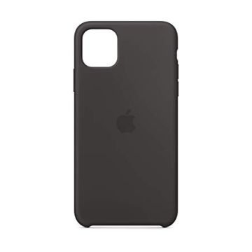 Apple Silikonskal till iPhone 11 Pro Max Svart