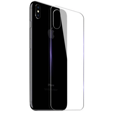 Baksidaskydd härdat glas iPhone X / XS