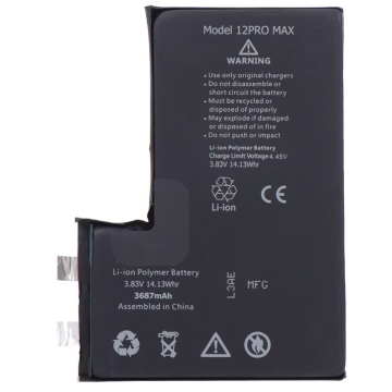 Batteri för iPhone 12 Pro Max Hög Kvalité CK