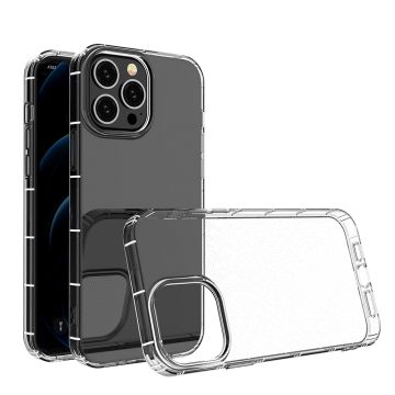 Stötsäkert TPU-fodral med full täckning för iPhone 13 Pro Max (Transparent)