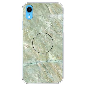 Skal - iPhone XR - TPU Marmorlack Grön
