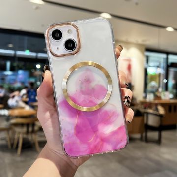 Skal iPhone 11 marmor rosaröd MagSafe
