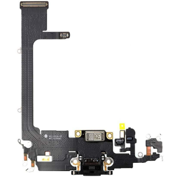 Flexkabel laddkontakt & mik iPhone 11 Pro Svart