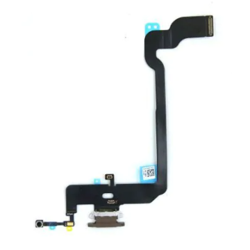 Flexkabel laddkontakt & mik iPhone XS Guld