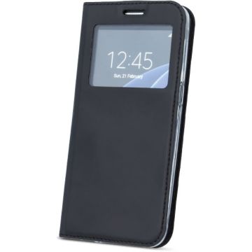 Flipcover med fönster till Samsung S8 Svart
