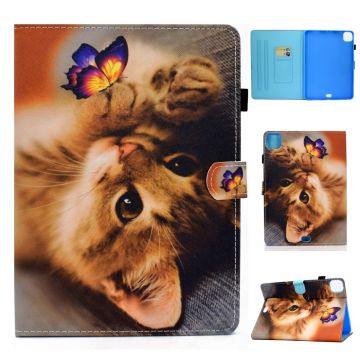 Fodral iPad PRO 11 / Air 2020 10.9 - Fjäril Katt