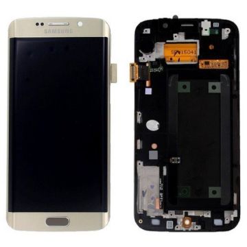Skärm Samsung Galaxy S6 Edge Guld Original