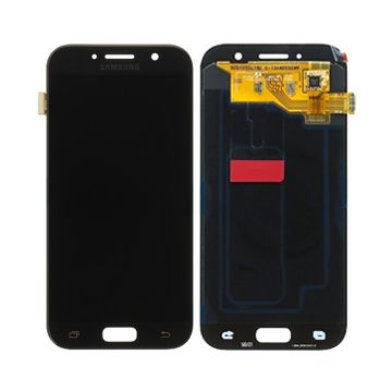 Skärm Samsung Galaxy A3 2017 original Svart