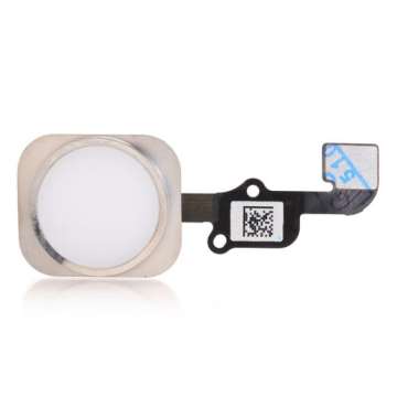 Hemknapp med flexkabel Iphone 6S / 6S plus Vit