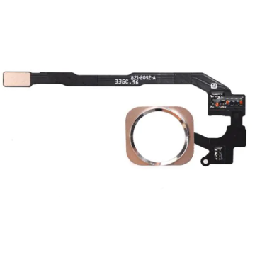 Hemknapp med flexkabel Iphone SE Vit