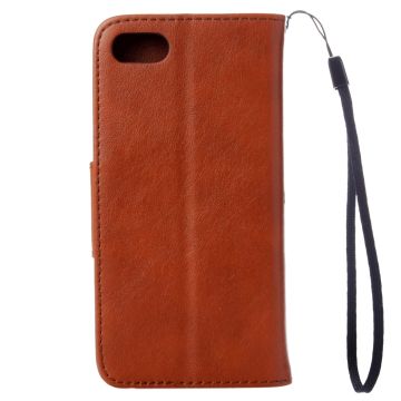 Fodral - iPhone 6/6S/7/8/SE2 - Graverat Brun