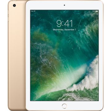 Begagnad iPad 5 2017 32GB SIM + WiFi Guld Grade B
