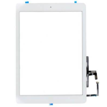iPad 5 & Air1 Glas touch komplett små delar Vit