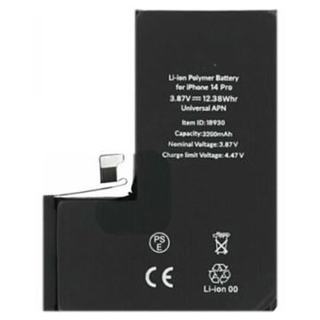 Batteri för iPhone 14 Pro Hög kvalité CK